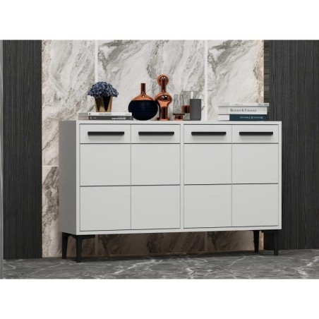 Mueble TV Stria Blanco