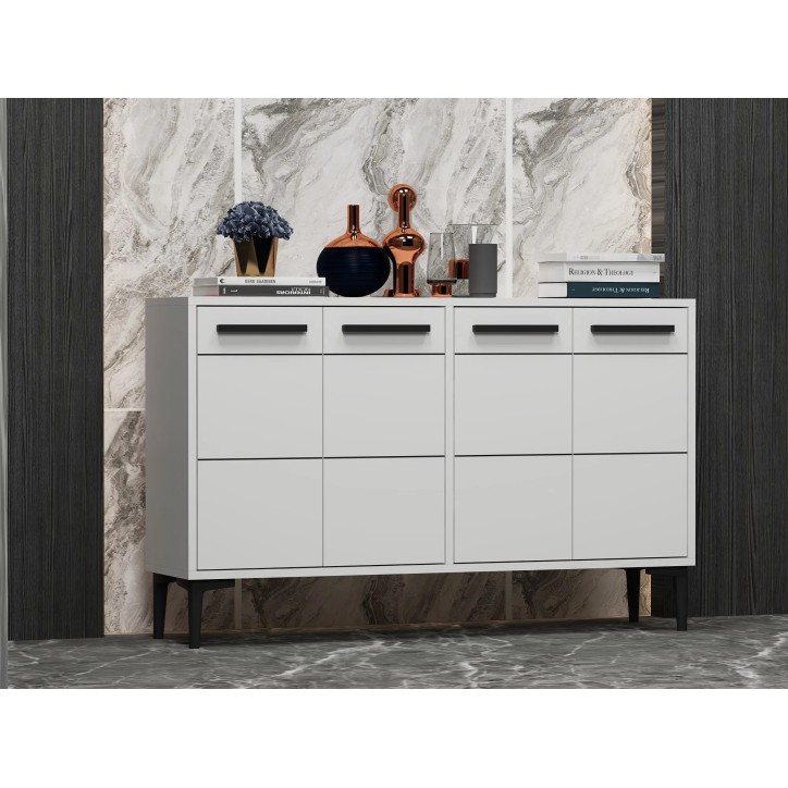 Mueble TV Stria Blanco