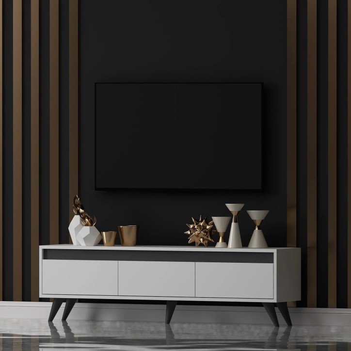 Mueble TV Century Blanco