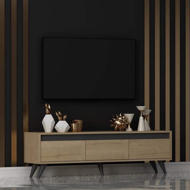 Mueble TV Century Roble Zafiro