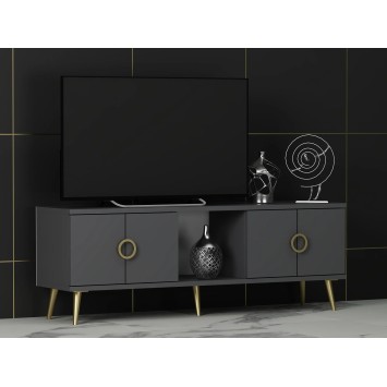 Mueble TV Cey Antracita - 327ODS1121