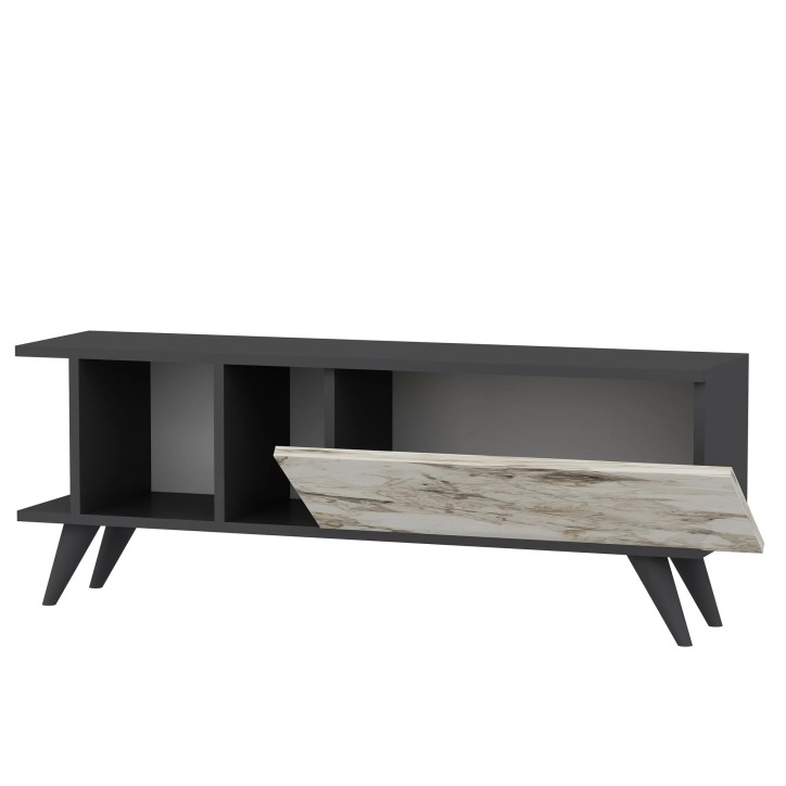 Mueble TV Liberty Antracita Mármol