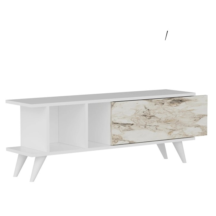 Mueble TV Liberty Blanco Mármol