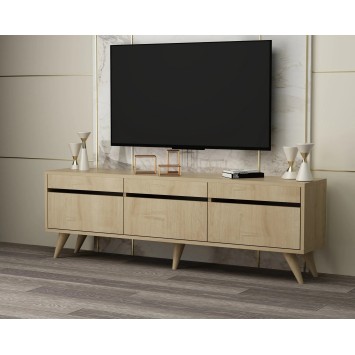 Mueble TV River Roble Zafiro - 327ODS1129