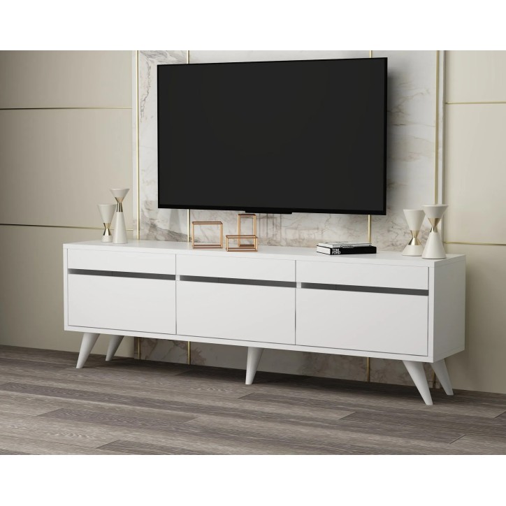 Mueble TV River Blanco