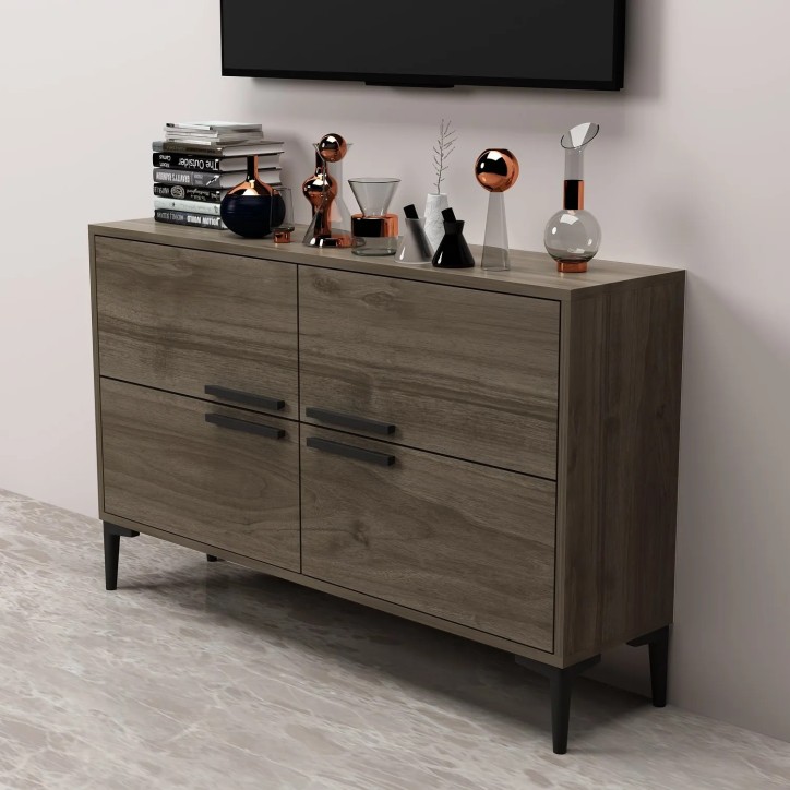 Mueble TV Ctn Nogal