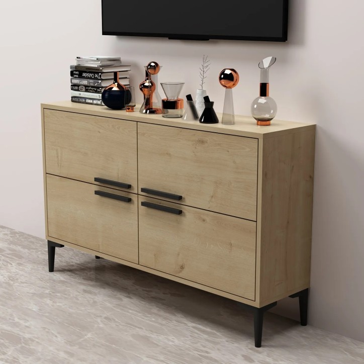 Mueble TV Ctn Roble Zafiro