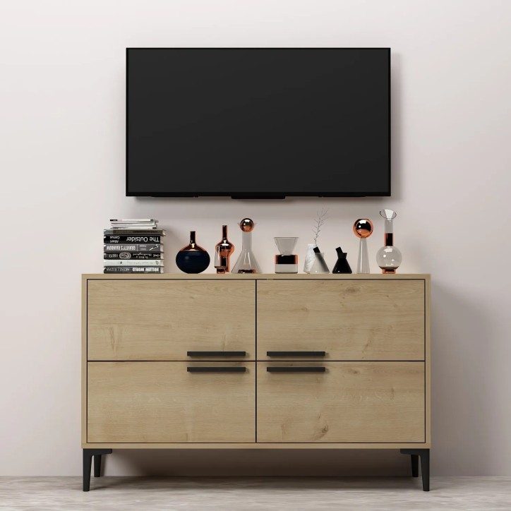 Mueble TV Ctn Roble Zafiro