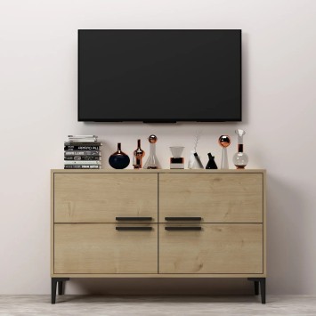 Mueble TV Ctn Roble Zafiro - 327ODS1146