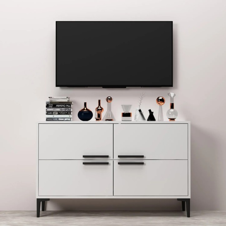 Mueble TV Ctn Blanco