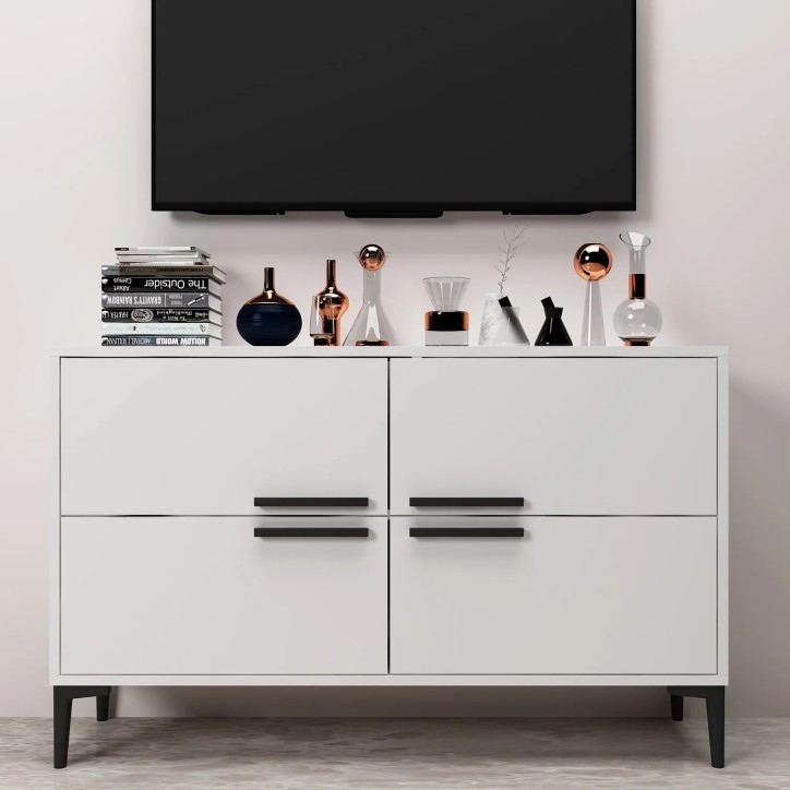 Mueble TV Ctn Blanco