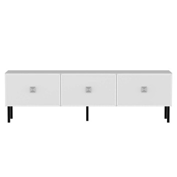 Mueble TV Kivan Blanco Plata - 327ODS1219