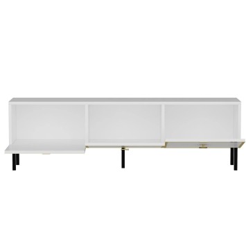 Mueble TV Lagho Blanco Oro - 327ODS1220