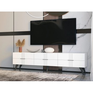 Mueble TV Almina Blanco - 327ODS1239