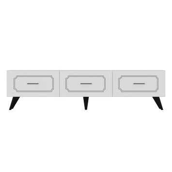 Mueble TV Calista Blanco - 327ODS1244