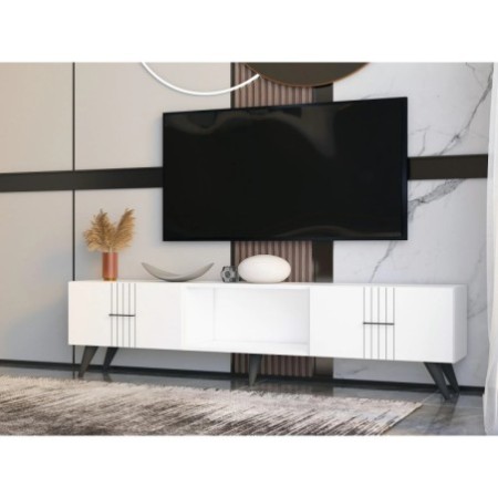 Mueble TV Galena Blanco