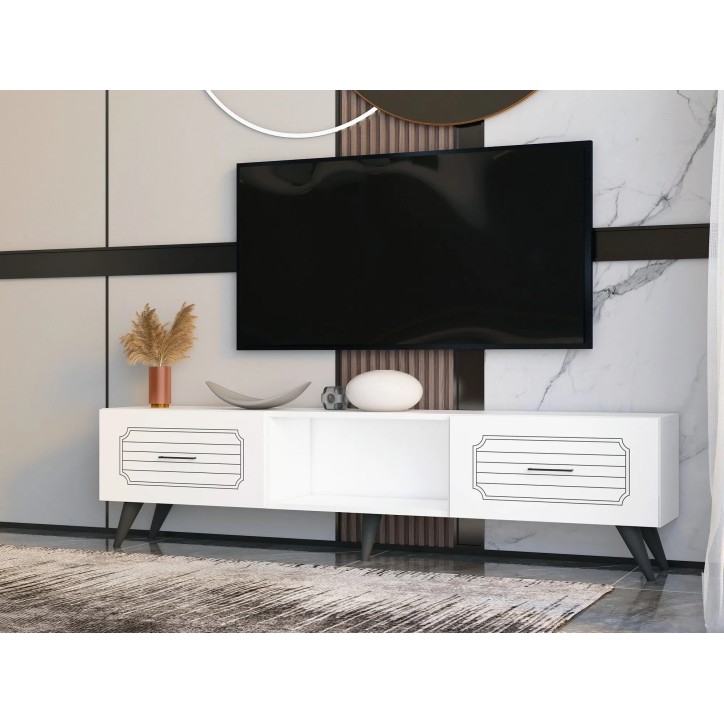 Mueble TV Aleda Blanco