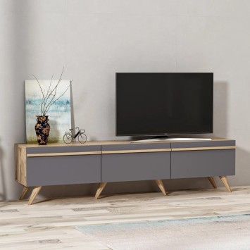 Mueble TV Amsterdam Antracita - 382NRC1105