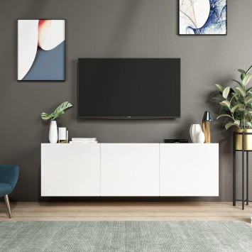 Mueble TV White Blanco - 382NRC1110