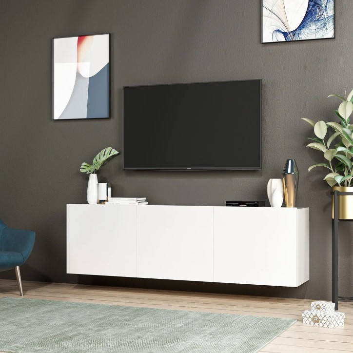 Mueble TV White Blanco