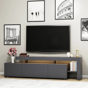 Mueble TV Beliz Antracita - 382NRC1115