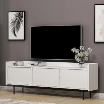 Mueble TV Atlas Blanco - 382NRC1120