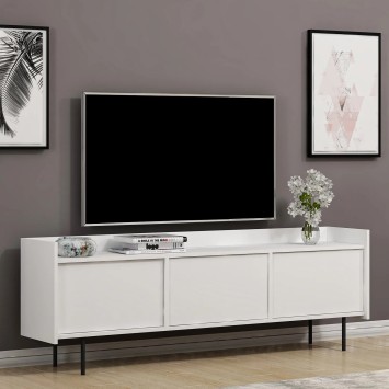 Mueble TV Atlas Blanco - 382NRC1120