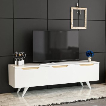 Mueble TV Prag Blanco Roble - 382NRC1124