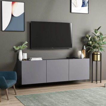 Mueble TV White Antracita - 382NRC1125