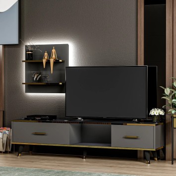 Mueble TV Aren Antracita - 382NRC1126