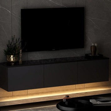 Mueble TV Neon Illuminated Antracita - 382NRC1127