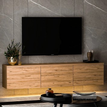 Mueble TV Neon Illuminated Pino Atlántico - 382NRC1128