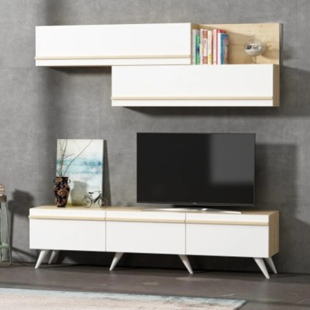 Mueble TV Amsterdam Zafiro Blanco