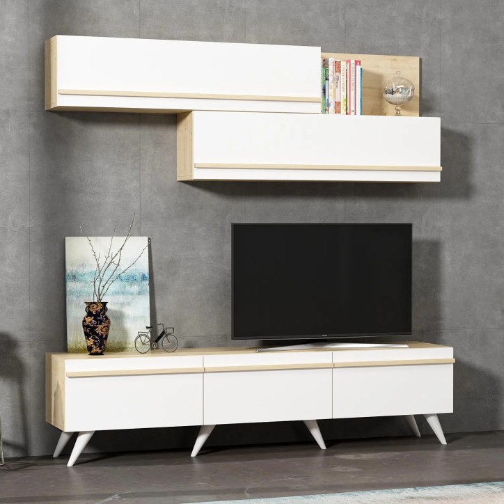 Mueble TV Amsterdam Zafiro Blanco