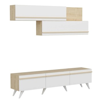 Mueble TV Amsterdam Zafiro Blanco - 382NRC1135