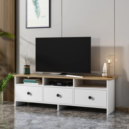 Mueble TV Oslo Blanco Zafiro