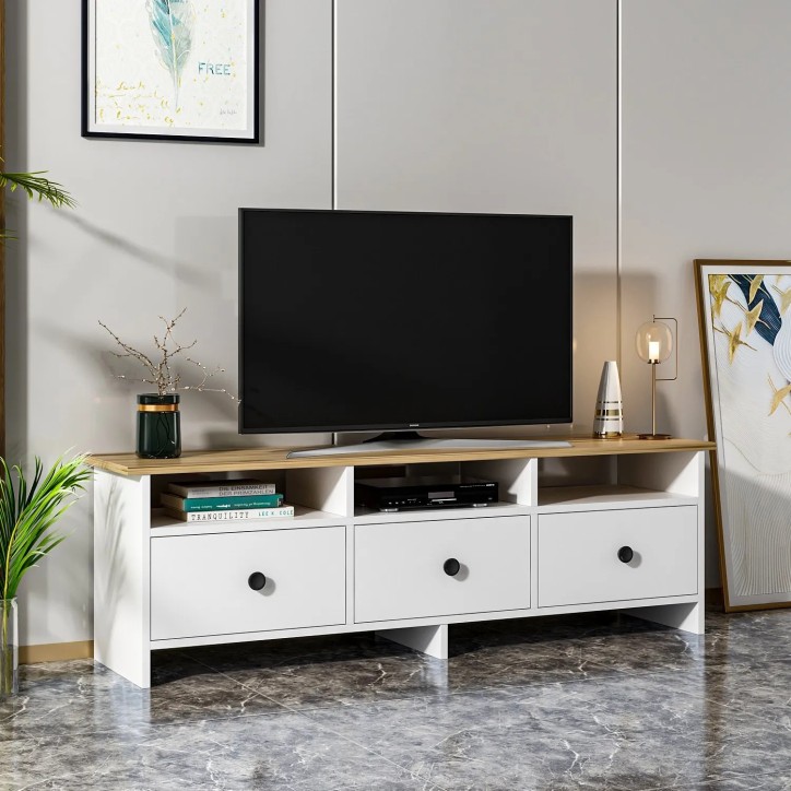 Mueble TV Oslo Blanco Zafiro