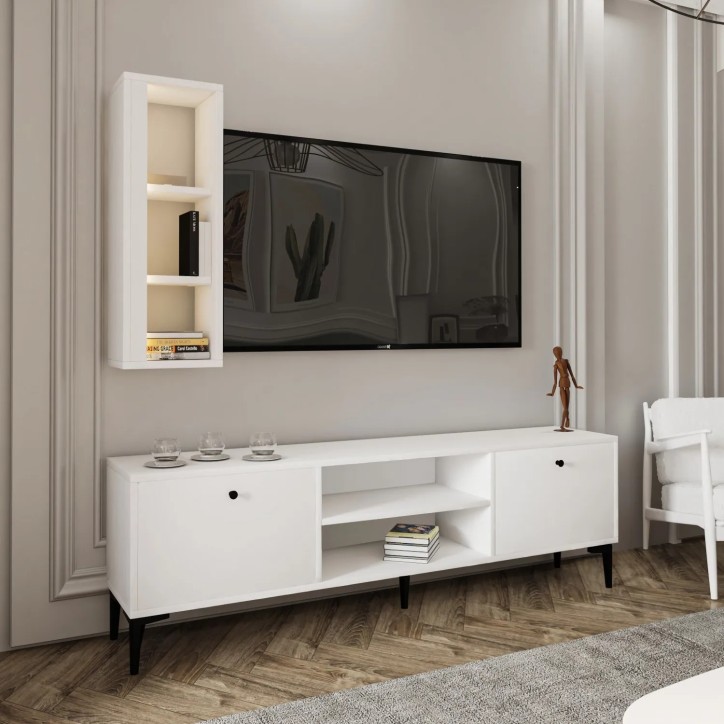 Mueble TV Bien Blanco