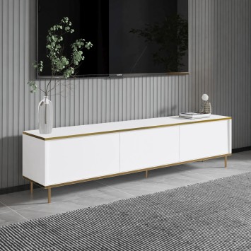 Mueble TV Imaj Blanco Oro - 382NRC1144