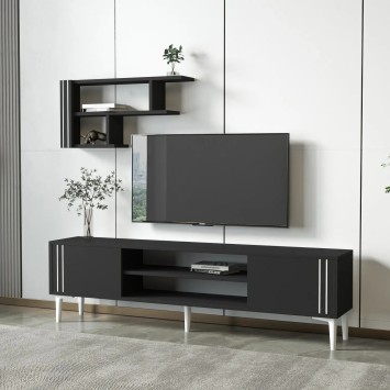 Mueble TV Snow Set Antracita - 382NRC1147