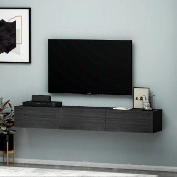 Mueble TV Terra Negro - 382NRC1511