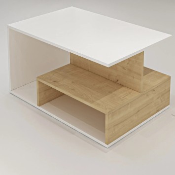 Mesa de centro Vera Oak Blanco Roble - 382NRC1513