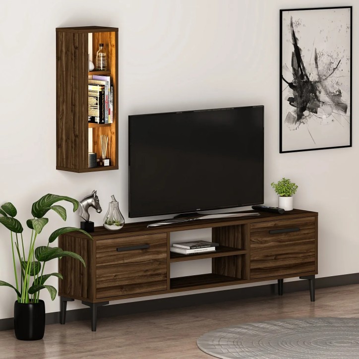 Mueble TV Bien Nogal