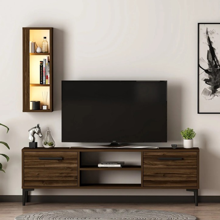 Mueble TV Bien Nogal