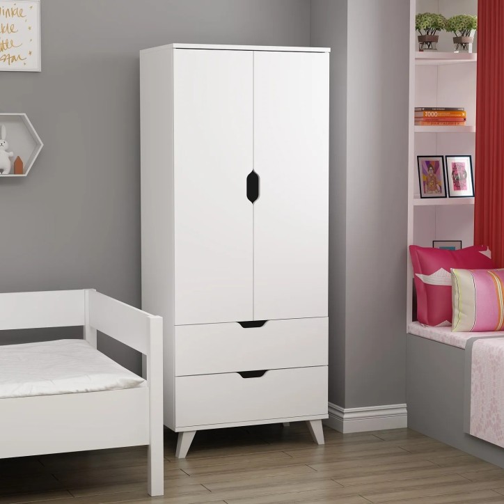 Conjunto de muebles de dormitorio Valencia 3 Blanco