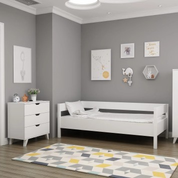 Conjunto de muebles de dormitorio Valencia 3 Blanco - 382NRC2303