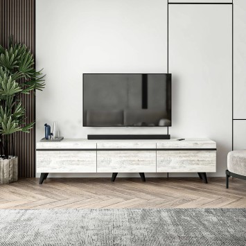 Mueble TV Amsterdam Cristal - 382NRC2506