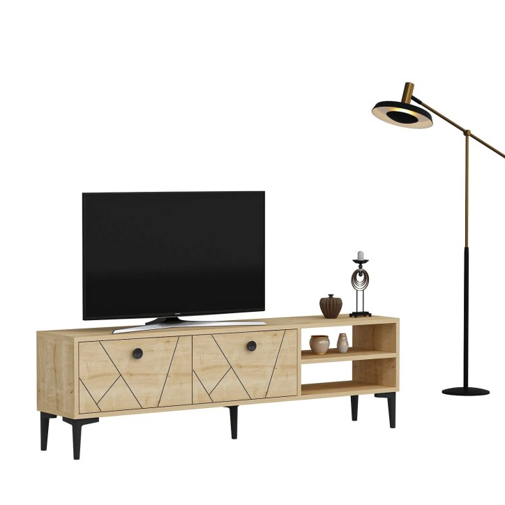 Mueble TV Clara Roble Zafiro