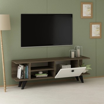 Mueble TV İdil Nogal Blanco - 475OLV1122