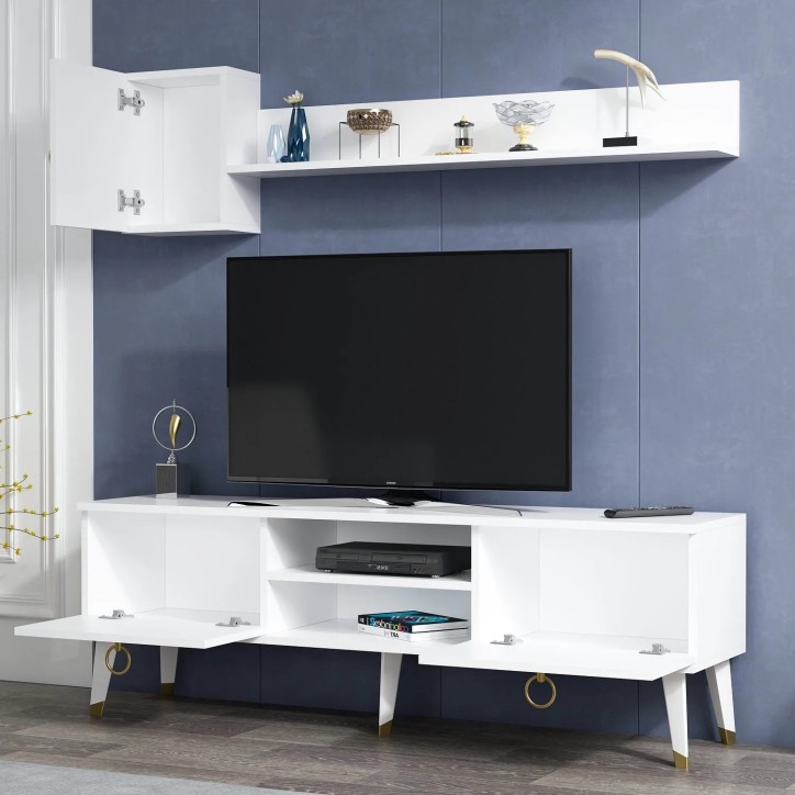 Mueble TV Alfa Blanco